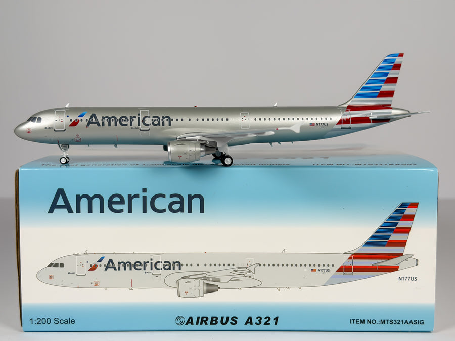 American Airlines Airbus A321 1:200 Inflight200 N177US (MTS321AASIG)