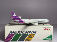 Jet-X 1:400 Mexicana McDonnell Douglas DC-10-30 N10045 purple tail JX035