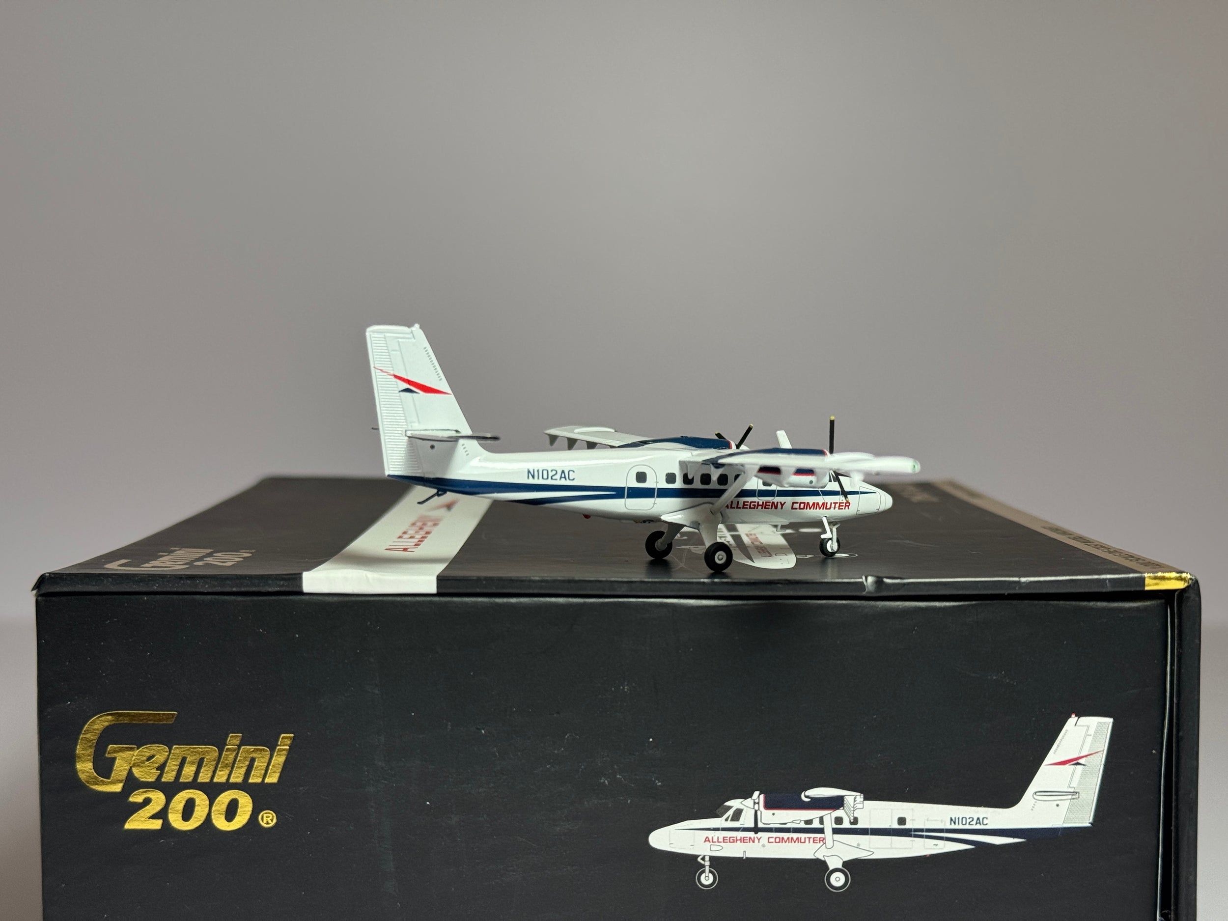 Gemini Jets 1:200 Allegheny Commuter De Havilland DHC-6-300 N102AC G2USA1033