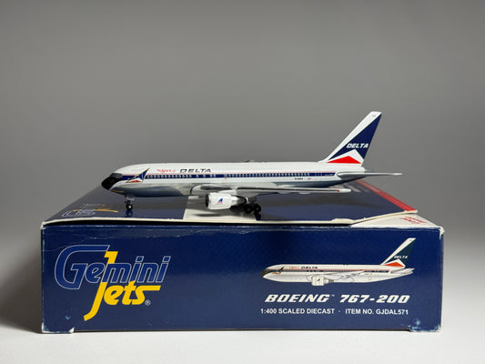 Gemini Jets 1:400 Delta Air Lines Boeing 767-200 N102DA "Spirit of Delta" GJDAL571