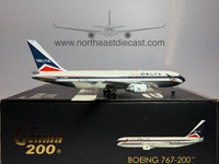 Delta Air Lines Boeing 767-200 1:200 Gemini Jets N102DA (N102DA)