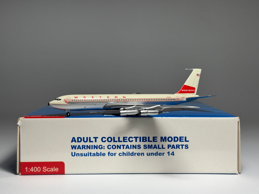 Aeroclassics 1:400 Western Airlines Boeing 707-300 N1502W ACN1502W