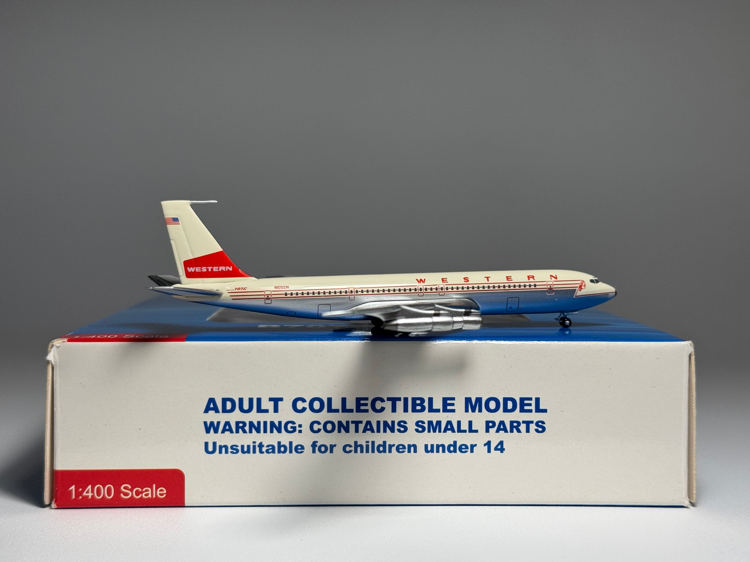 Aeroclassics 1:400 Western Airlines Boeing 707-300 N1502W ACN1502W