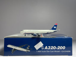 Gemini Jets 1:400 U.S Airways Airbus A320-200 N109UW 2000s colors GJUSA606