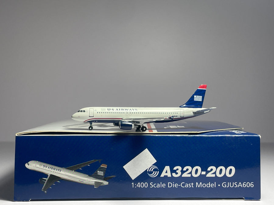 Gemini Jets 1:400 U.S Airways Airbus A320-200 N109UW 2000s colors GJUSA606