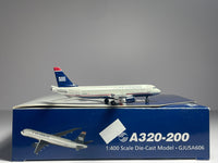 Gemini Jets 1:400 U.S Airways Airbus A320-200 N109UW 2000s colors GJUSA606
