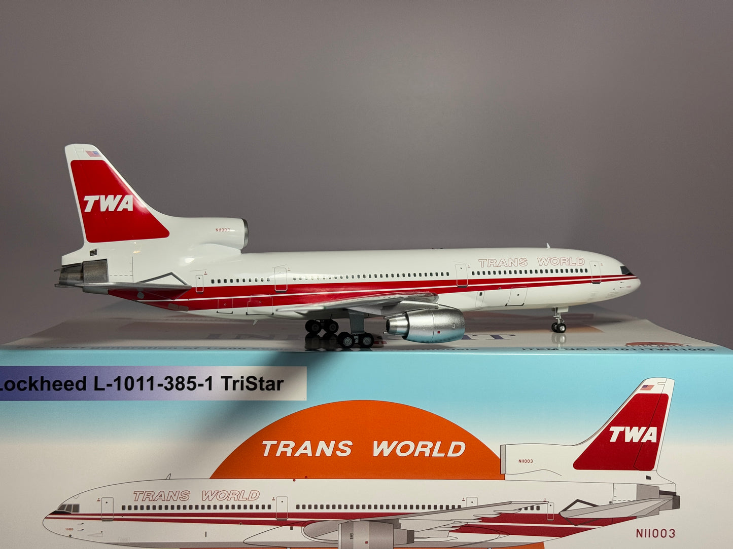 Inflight200 Trans World Airlines TWA Lockheed L-1011-385 TriStar N11003 Hollow Titles IF1011TW11003