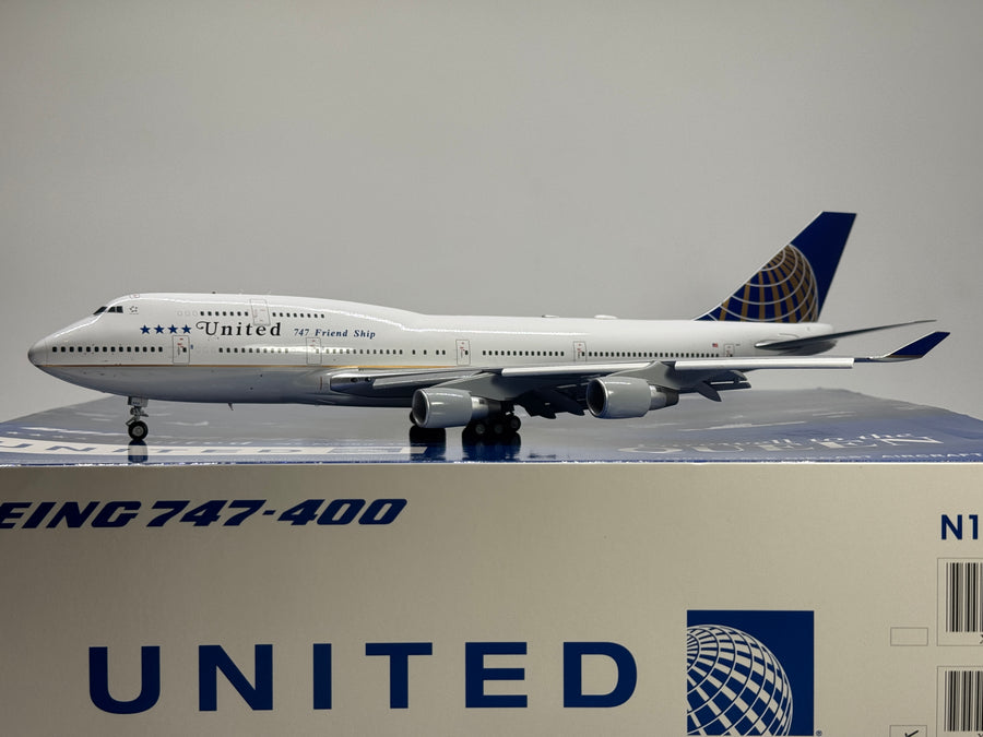 JC Wings 1:200 United Airlines Boeing 747-400 N118UA Post Merger XX2203
