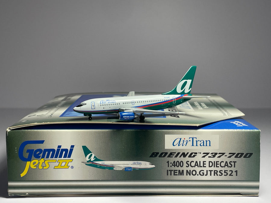 Gemini Jets 1:400 Air Tran Boeing 737-700 N126AT last scheme GJTRS521