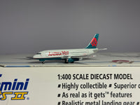 Gemini Jets 1:400 American West Airlines Boeing 737-200 N126AW & N189AW 2 Plane Set GJAWE542