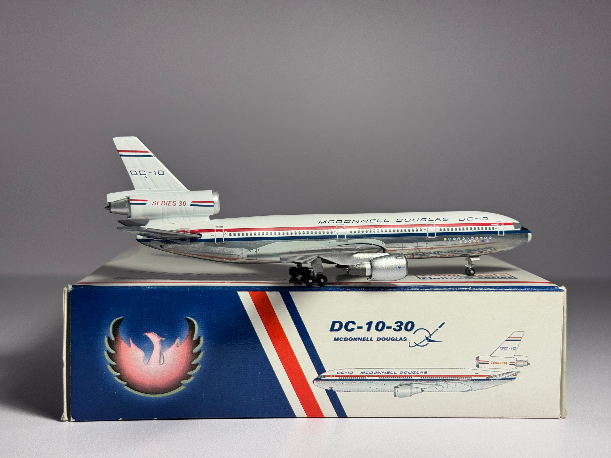 Phoenix Models 1:400 House Colors McDonnell Douglas DC-10-30 N1339U rollout scheme PH10234