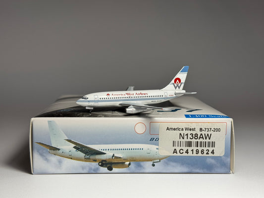 Aeroclassics 1:400 America West Boeing 737-200 N138AW AC419624A