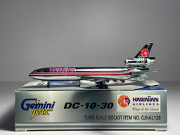 Gemini Jets 1:400 Hawaiian Airlines McDonnell Douglas DC-10-30 N140AA bare metal GJHAL120