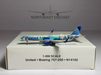 United Airlines Boeing 757-200 1:400 Gemini Jets N14102 (GJN14102)
