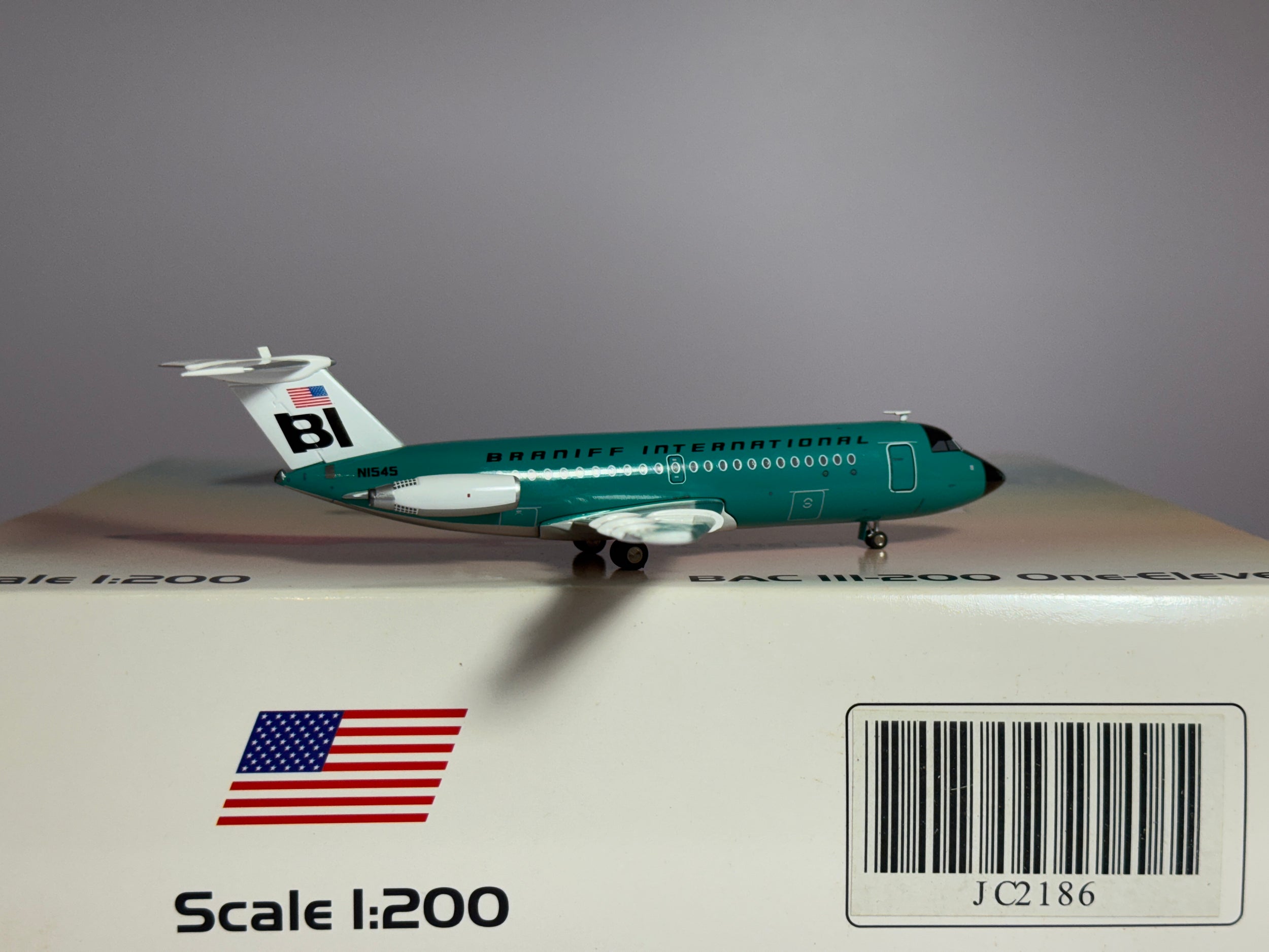 Braniff International BAC 1-11 1:200 JC Wings N1545 (JC2186)