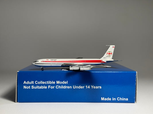 Aeroclassics 1:400 TWA Boeing 707-300 N15713 CargoJet ACN15713