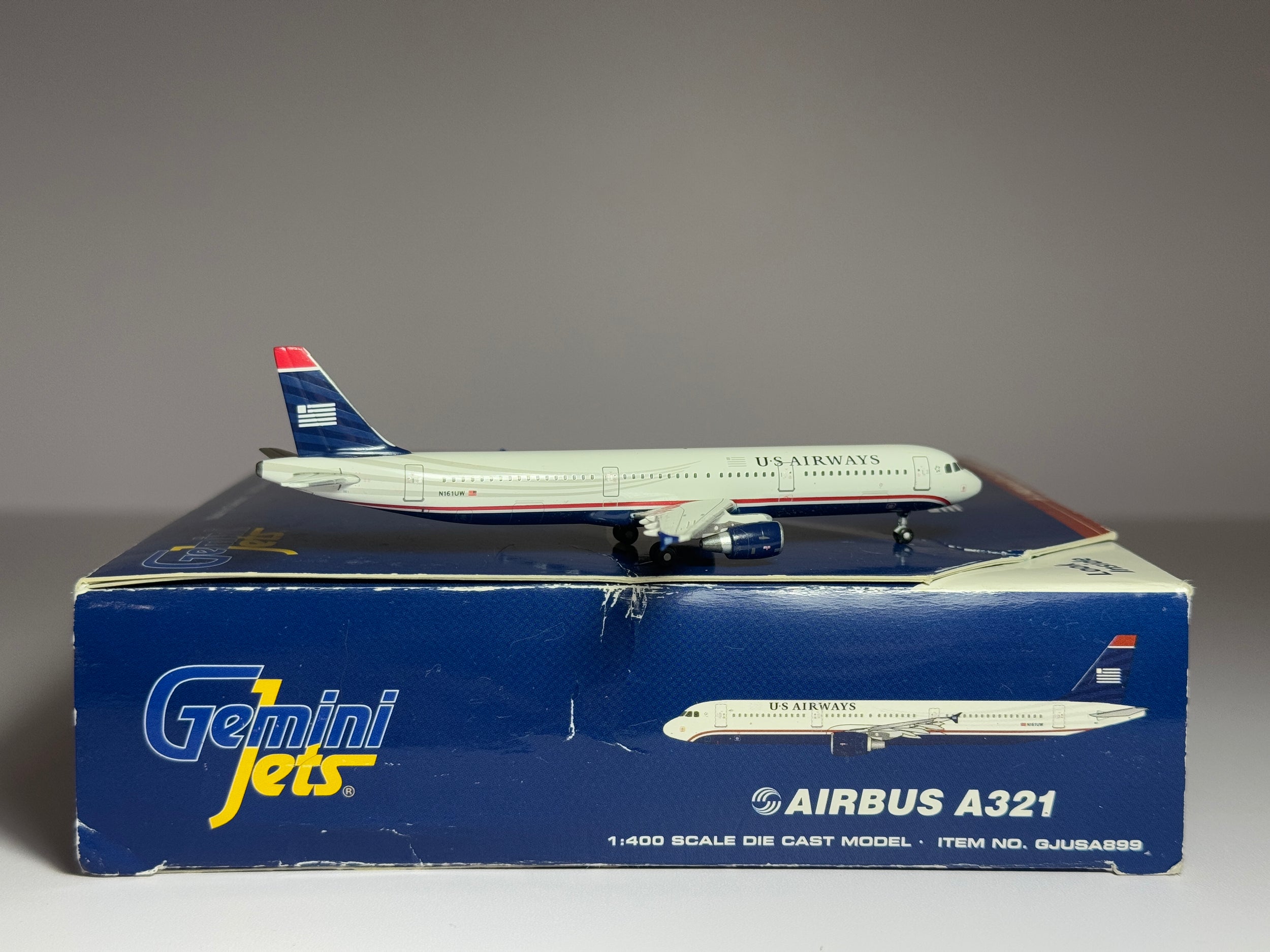 1:400 Gemini Jets U.S Airways Airbus A321-200 N161UW GJUSA899