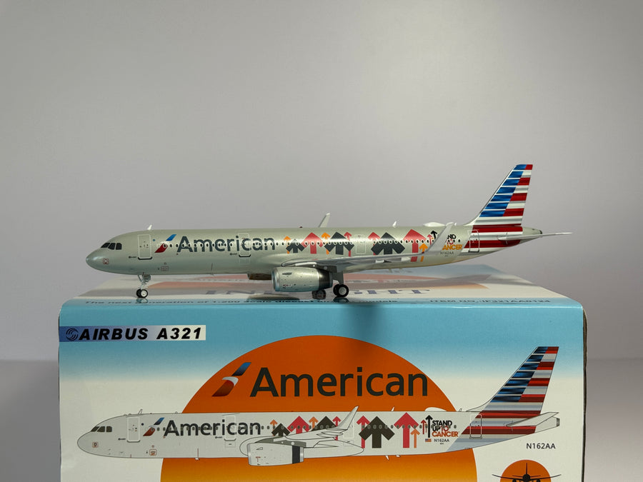 Inflight 1:200 American Airlines Airbus A321-200 N162AA Stand Up Cancer IF321AA0124