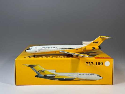 Aeroclassics 1:400 Northeast Airlines Boeing 727-200 N1641 Yellowbird ACN1641
