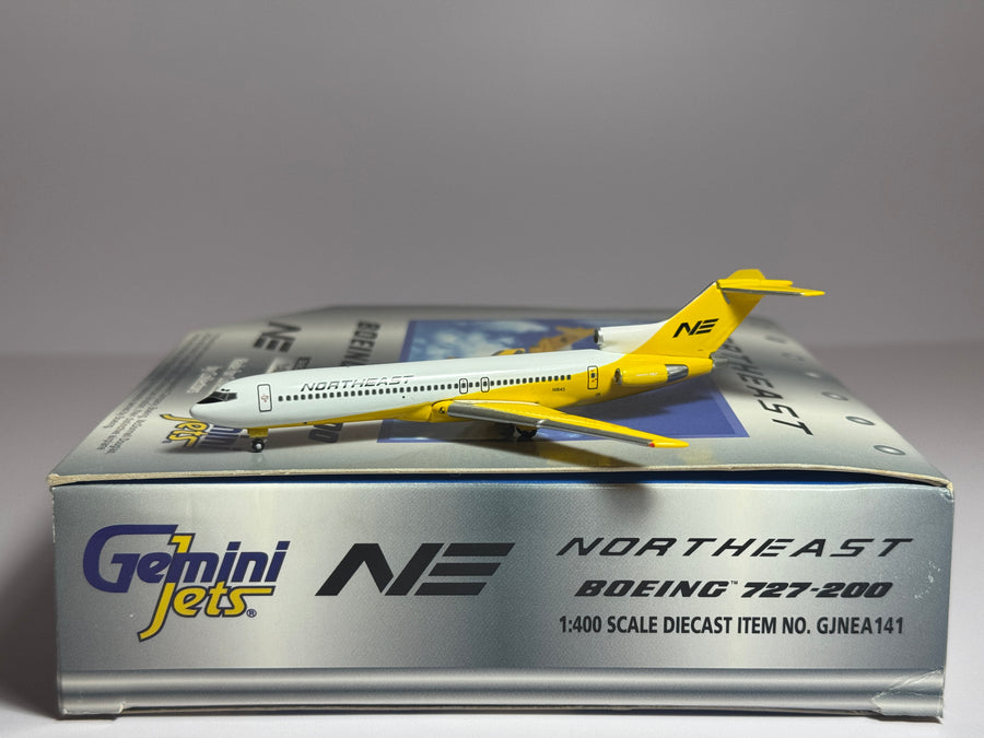 Gemini Jets 1:400 Northeast Airlines Boeing 727-200 N1645 Yellowbird GJNEA141