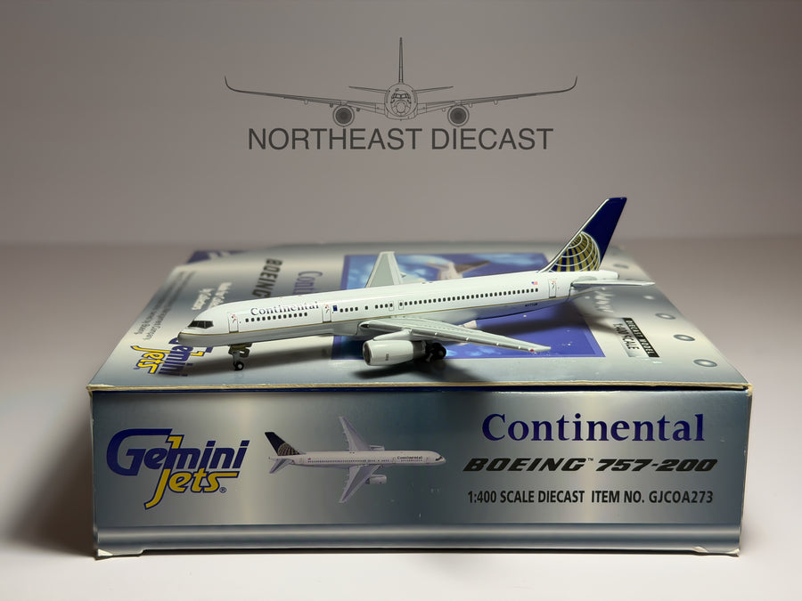 Continental Airlines Boeing 757-200 1:400 Gemini Jets N17128 (GJCOA273)