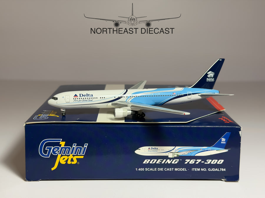 Delta Air Lines Boeing 767-300 1:400 Gemini Jets N171DZ (GJDAL784)