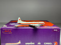 Jet-X 1:400 Hawaiian Air Cargo Lockheed L-188C N172PS w/GSE JXM110