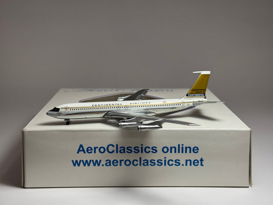 Aeroclassics 1:400 Continental Airlines Boeing 707-300 N17321 Golden Jet ACN17321