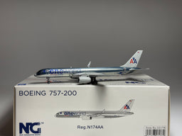NG Models 1:400 American Airlines Boeing 757-200 N174AA One World Polished Livery NG53178