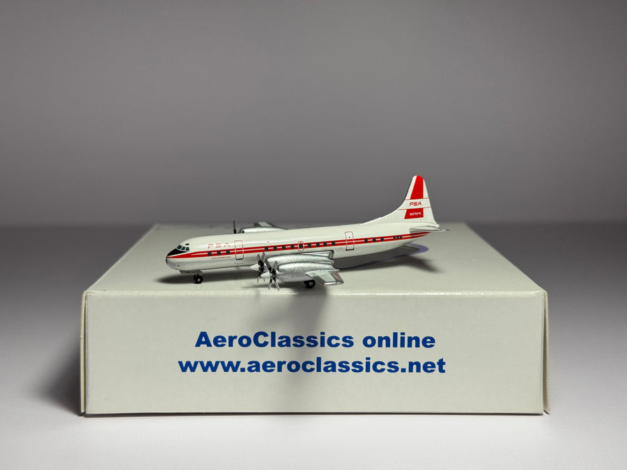 Aeroclassics 1:400 PSA Pacific Southwest Lockheed L-188 Electra N175PS ACN175PS