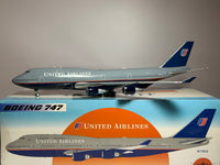 Inflight200 1:200 United Airlines Boeing 747-400 N179UA Battleship Grey IF744UA1222
