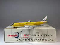 Aeroclassics 1:400 Braniff Douglas DC-8 N1803 Yellow Jellybean ACBNF0408