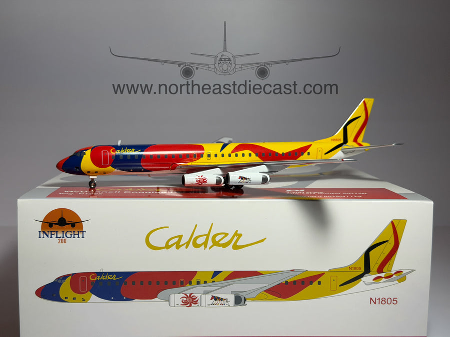 Braniff Douglas DC-8-62 1:200 Inflight200 N1805 (IF862BN1124)