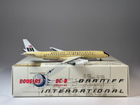Aeroclassics 1:400 Braniff Douglas DC-8-62 N1806 Beige Jellybean ACN1806