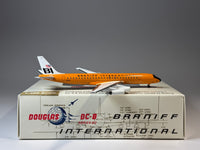 Aeroclassics 1:400 Braniff Douglas DC-8-62 N1809E Orange Jellybean ACN1809E