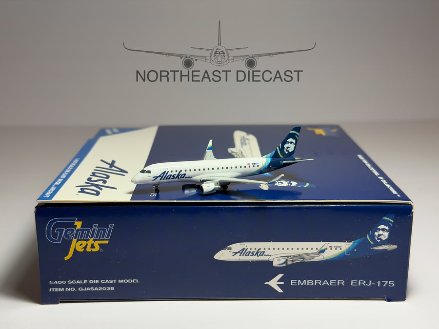 Alaska Airlines (SkyWest) Embraer E175 1:400 Gemini Jets N186SY (GJASA2038)