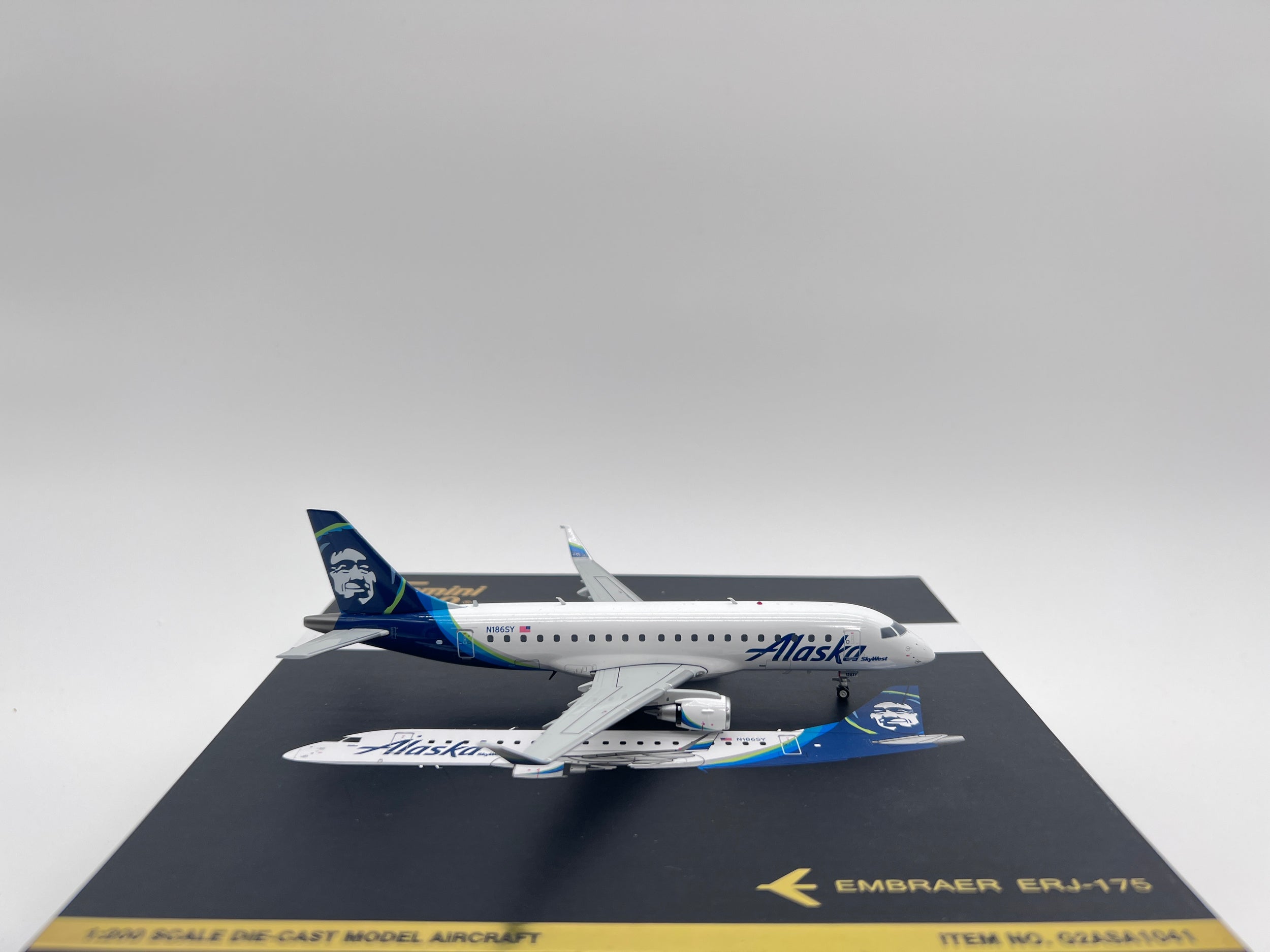 Gemini Jets 1:200 Alaska Airlines Embraer E175 N186SY SkyWest G2ASA1041