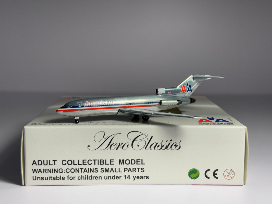 Aeroclassics 1:400 American Airlines Boeing 727-100 N1988 polished ACN1988