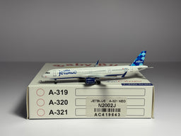 Aeroclassics 1:400 JetBlue Airbus A321neo N2002J Balloons AC419643