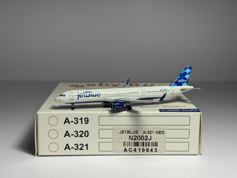 Aeroclassics 1:400 JetBlue Airbus A321neo N2002J Balloons AC419643