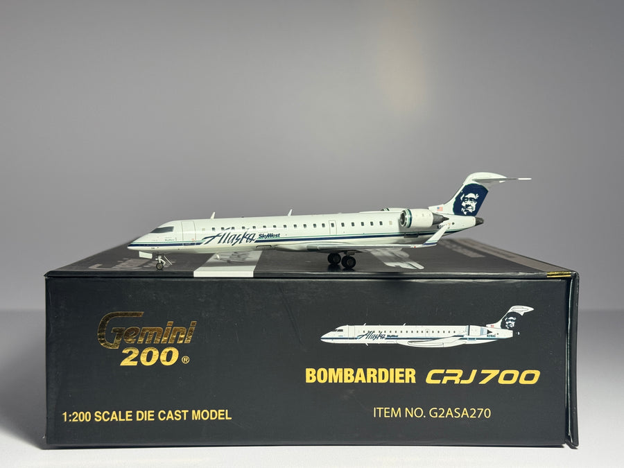 Gemini Jets 1:200 Alaska Horizon Bombardier CRJ-700 N216AG SkyWest G2ASA270