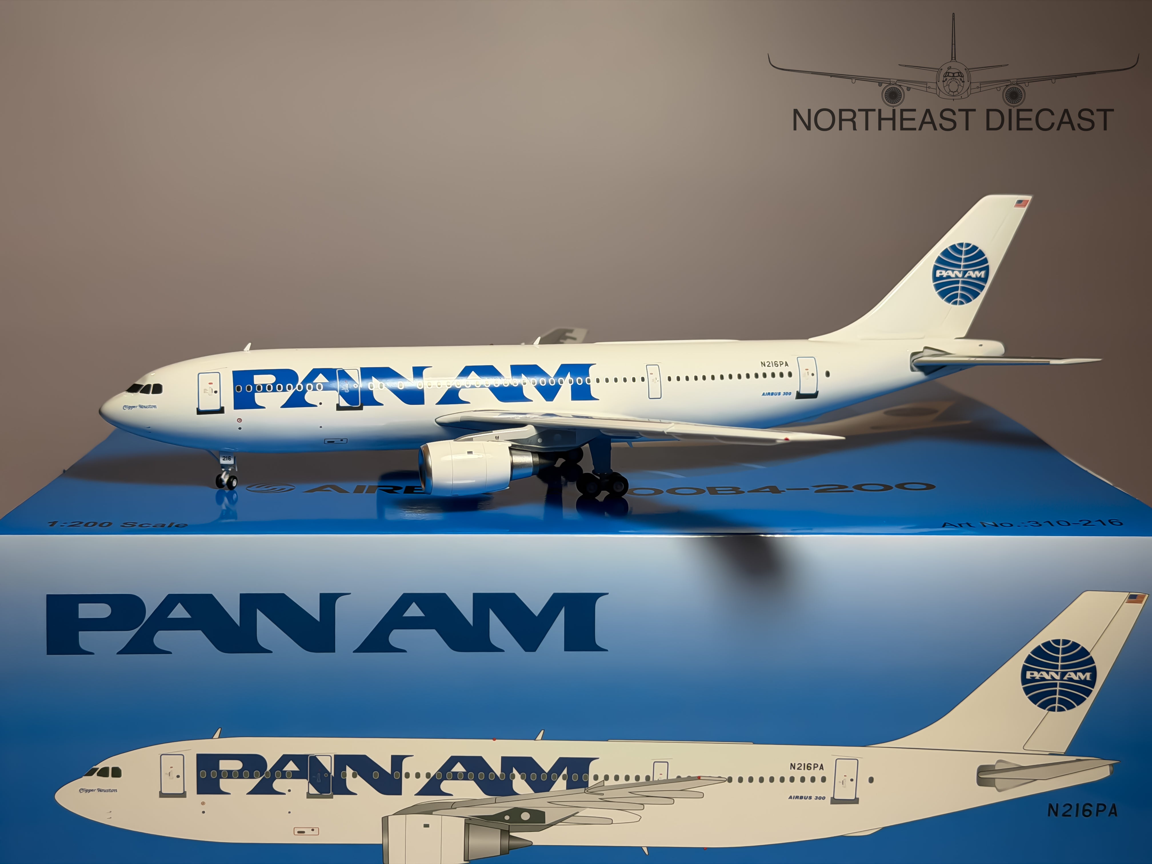 Airbus A300 Diecast Aircraft Models · Northeast Diecast
