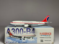 Dragon Wings 1:400 Carnival Air Lines Airbus A300B N222KW 1990s colors 55276