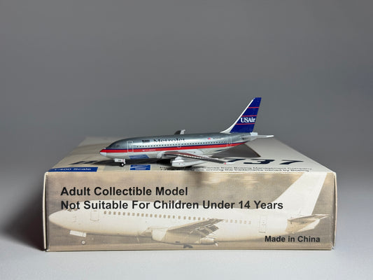 Aeroclassics 1:400 USAir Boeing 737-200 N232US Metro Jet Polished ACN232US