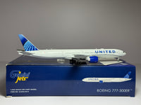 Gemini Jets 1:400 United Airlines Boeing 777-300ER N2352U Evo Blue GJUAL2214
