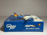 Gemini Jets 1:400 Allegiant Air Airbus A319 present colors GJAAY1658