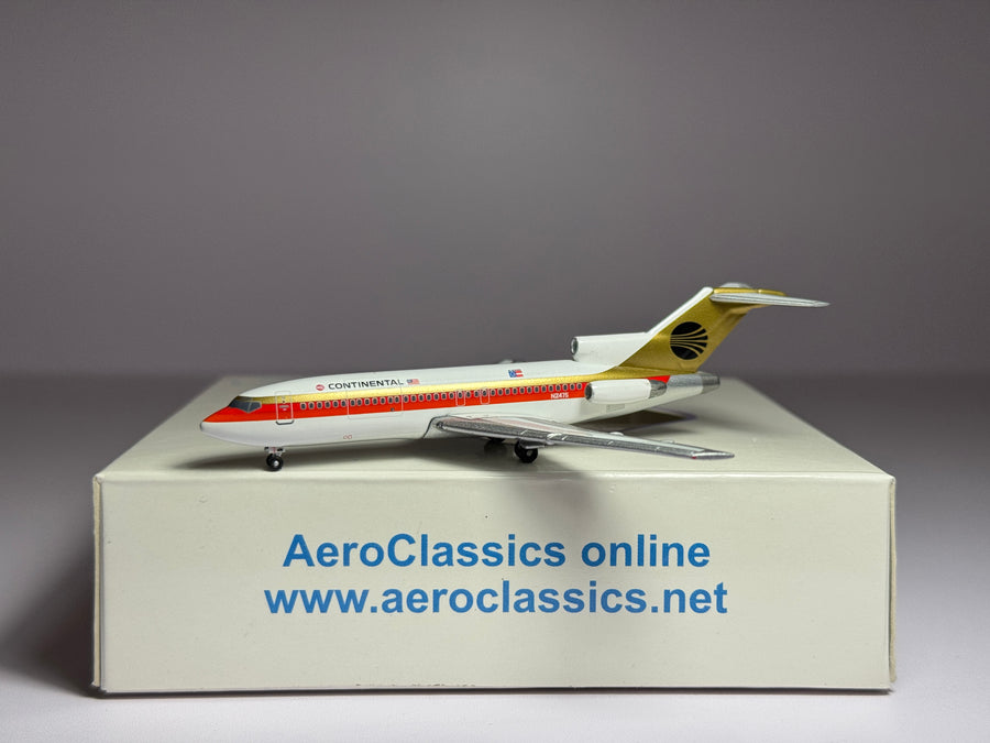 Aeroclassics 1:400 Continental Micronesia Boeing 727-232 N2475 Black Meatball ACN2475