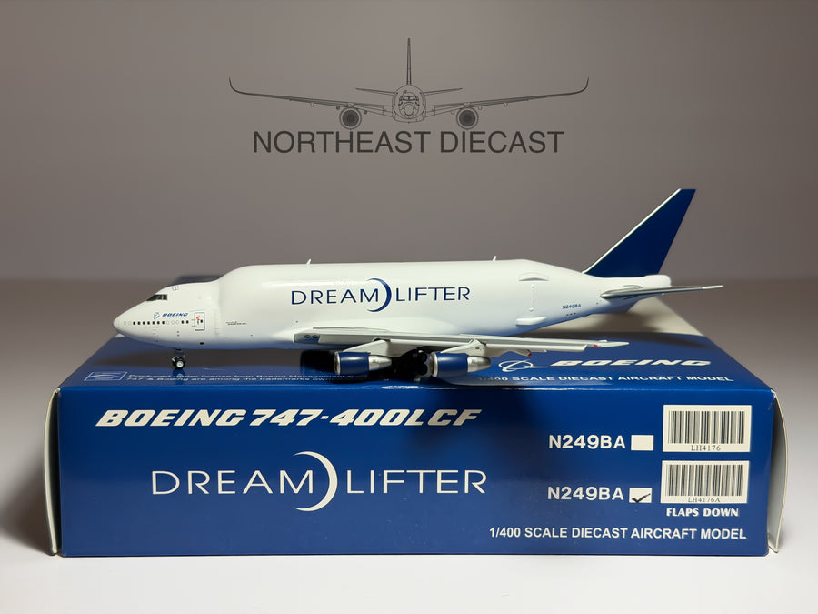 Boeing House Boeing 747LCF 1:400 JC Wings N249BA (LH4176A)
