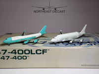 Boeing House Boeing 747-400LCF & 747-400 1:400 Dragon Wings N747BC & N249BA (55439)