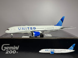 Gemini Jets 1:200 United Airlines Boeing 787-8 N26902 Evo Blue G2UAL1393